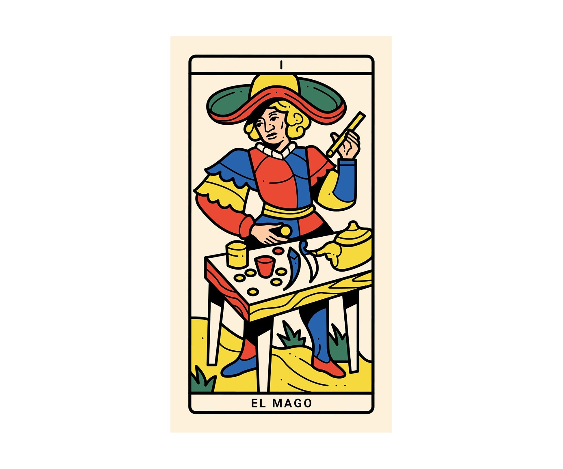 Tarot de Marsella mini – Plastic Books