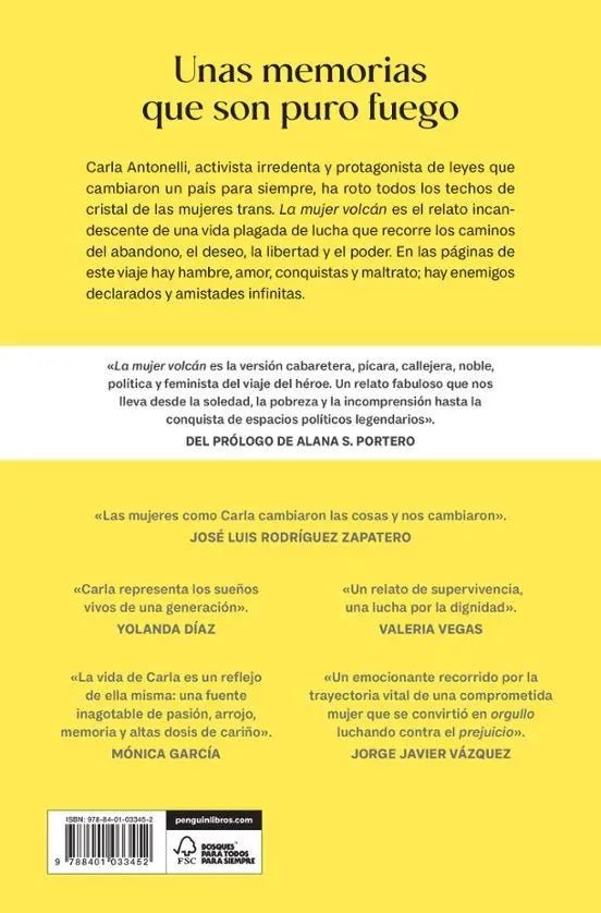La mujer volcán memorias – Plastic Books